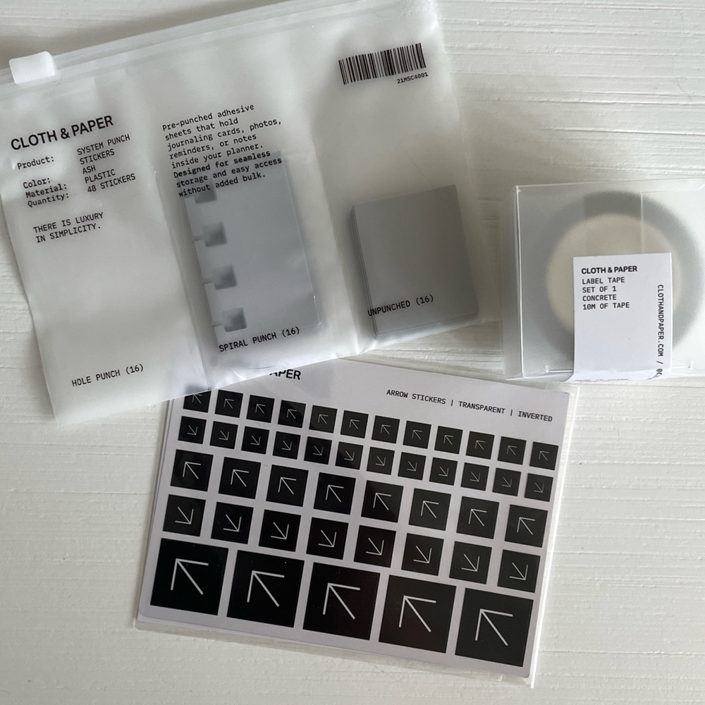 Cloth & Paper Bundle